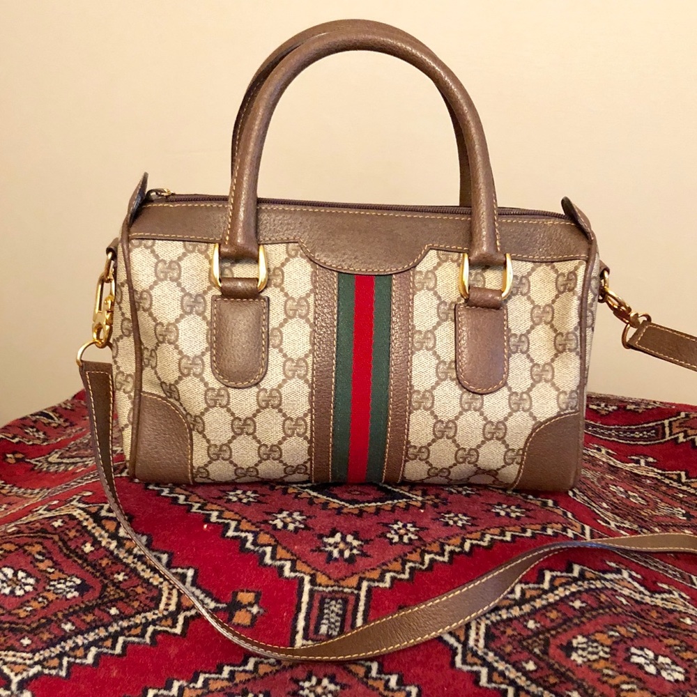 *SOLD* Vintage Gucci Boston Bag